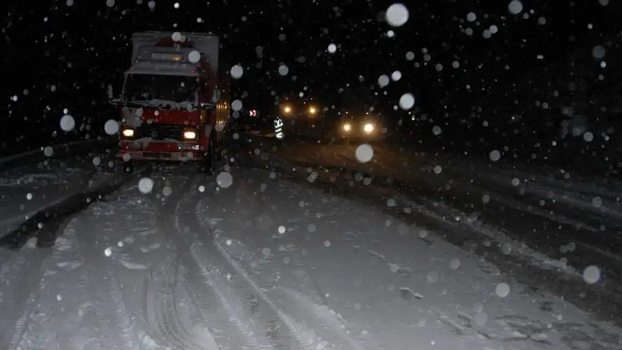 Antalya–Konya Yolu Kışa Teslim Oldu 2